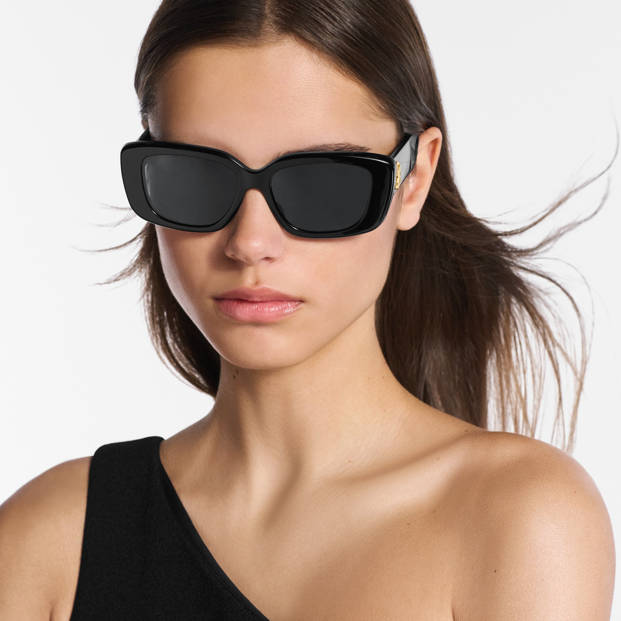 Óculos de Sol Gatinho Oversized LV Circle S00 - Acessórios | LOUIS